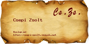 Csepi Zsolt névjegykártya